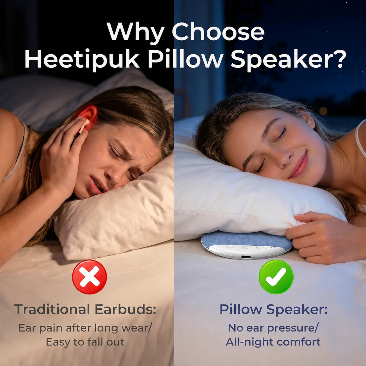 PillowPod | Ultra-Thin Pillow Speaker