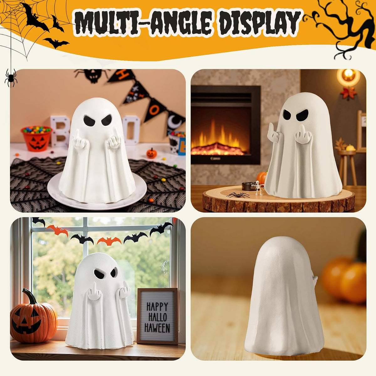 Halloween Ghost Figurine
