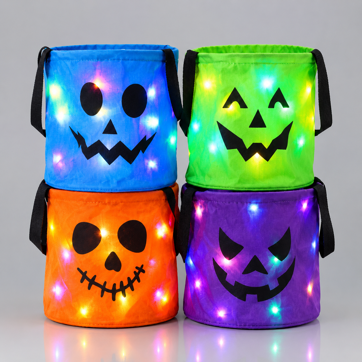 Halloween LED Light Up Candy Bags