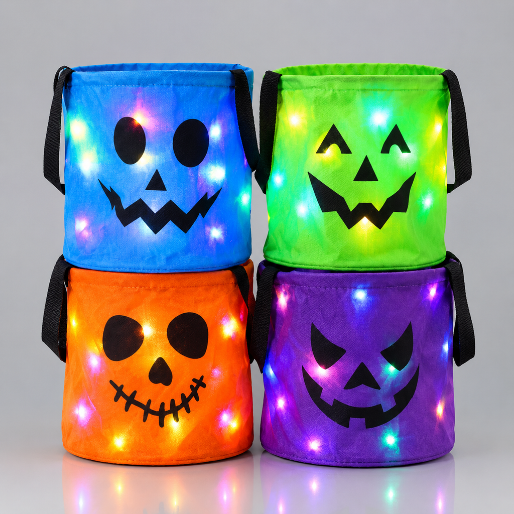 Halloween LED Light Up Candy Bags