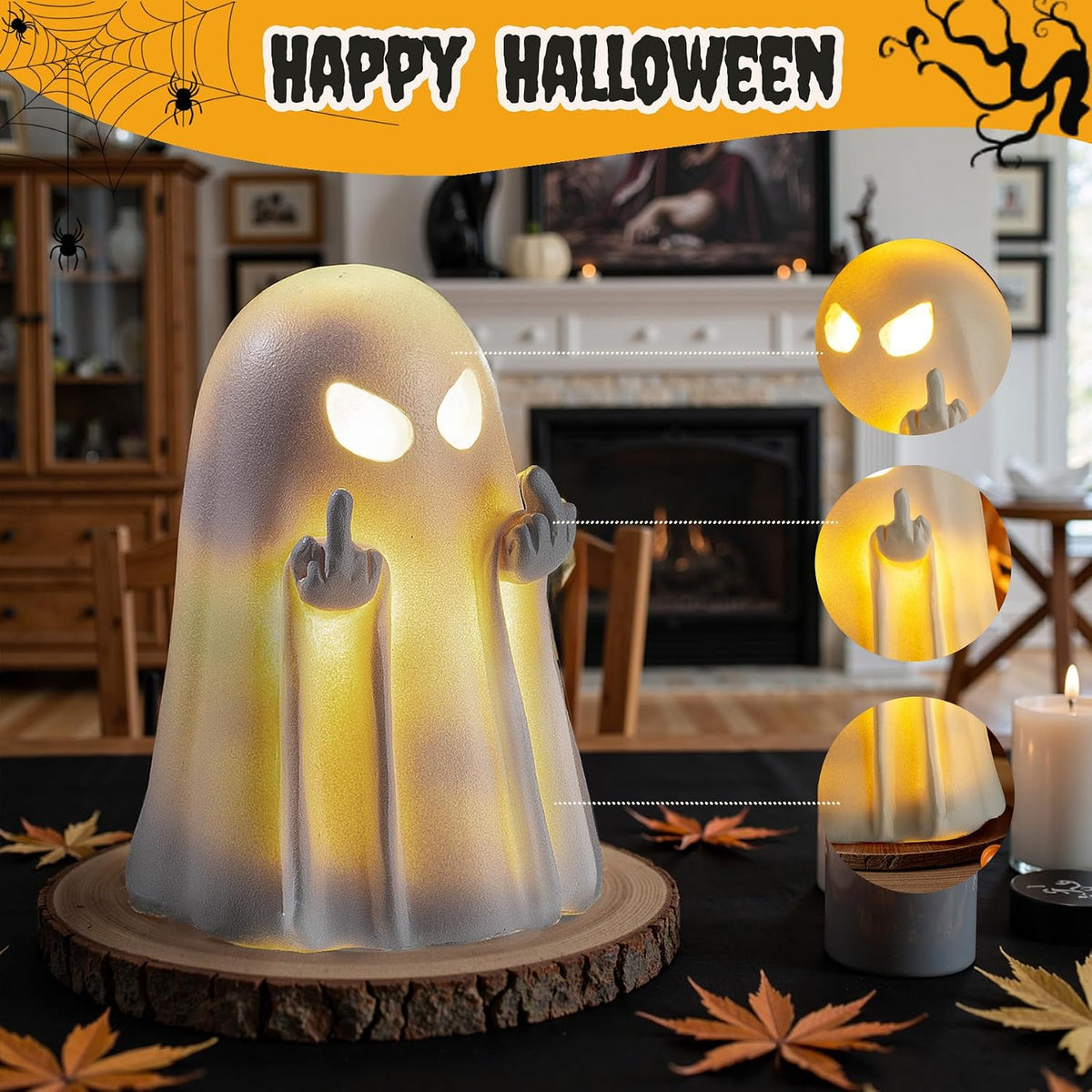 Halloween Ghost Figurine