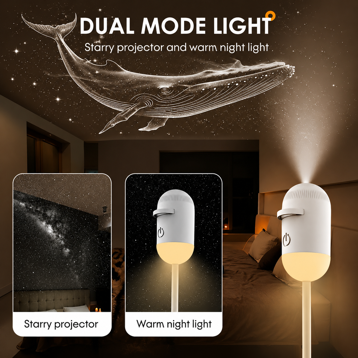 Galaxy Projector & Night Light