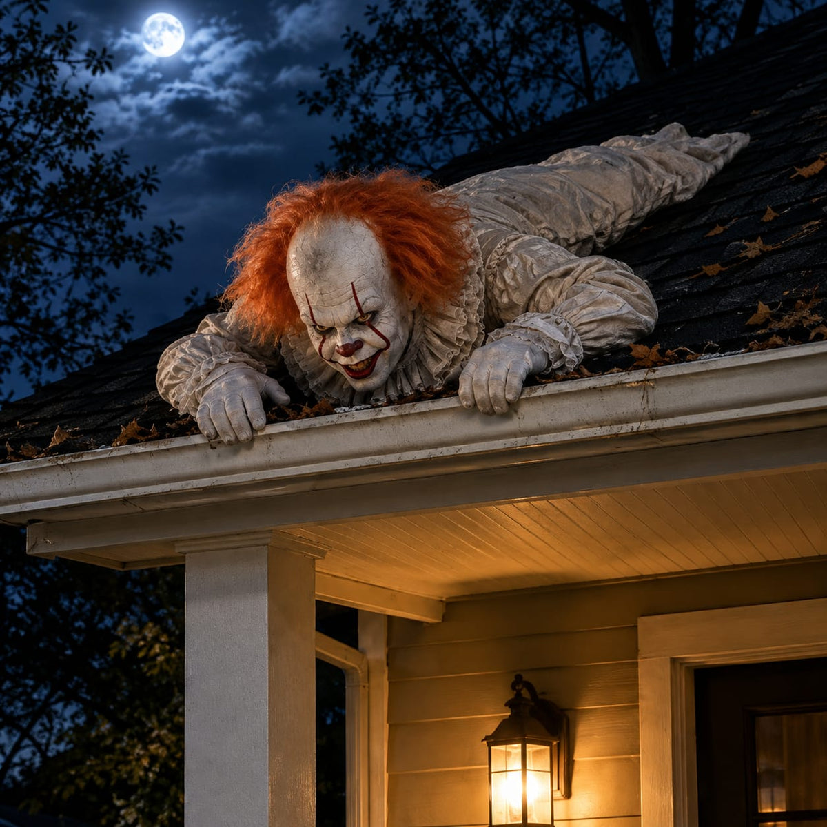 Halloween Roof Climber Horror Figure