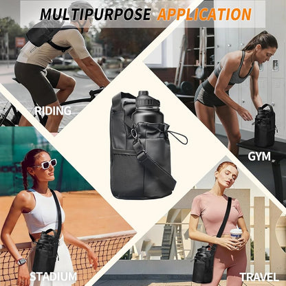 3-in-1 Magnetic Gym Bag: Water Bottle Holder & Phone Pocket