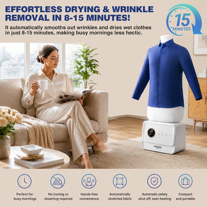 Automatic Ironing Machine & Hands-Free Wrinkle Remover