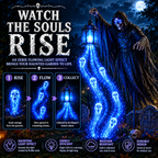 Grim Reaper Soul Harvester Yard Light