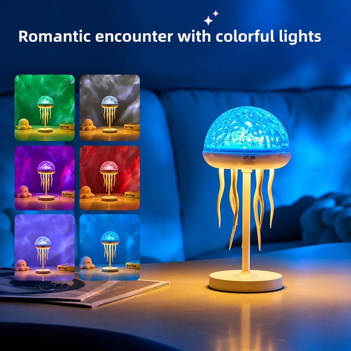 Ocean Jellyfish Lamp