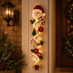 Glowing Christmas Door Hanger – 6 Festive Designs