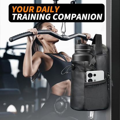3-in-1 Magnetic Gym Bag: Water Bottle Holder & Phone Pocket