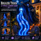 Grim Reaper Soul Harvester Yard Light