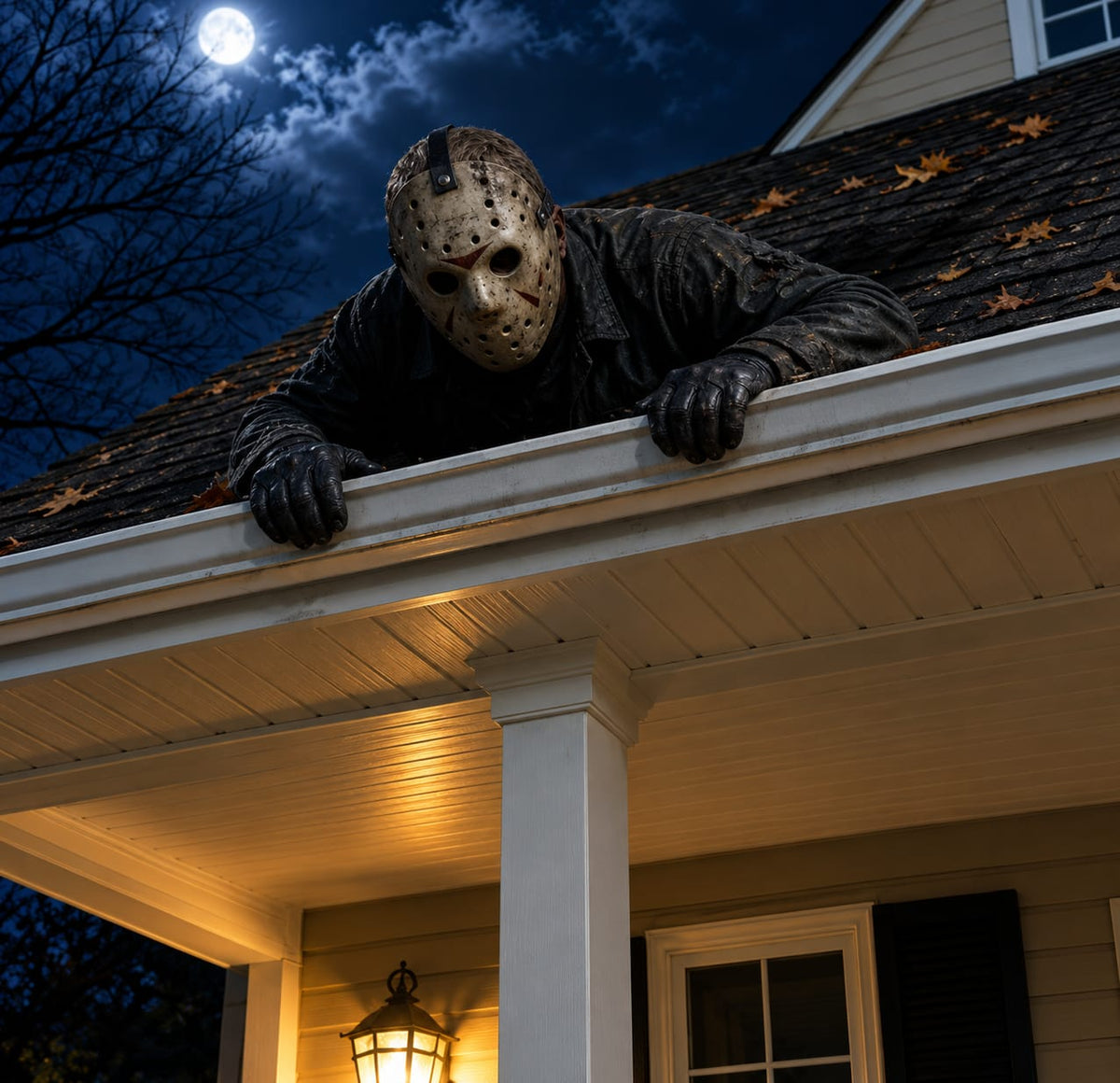 Halloween Roof Climber Horror Figure