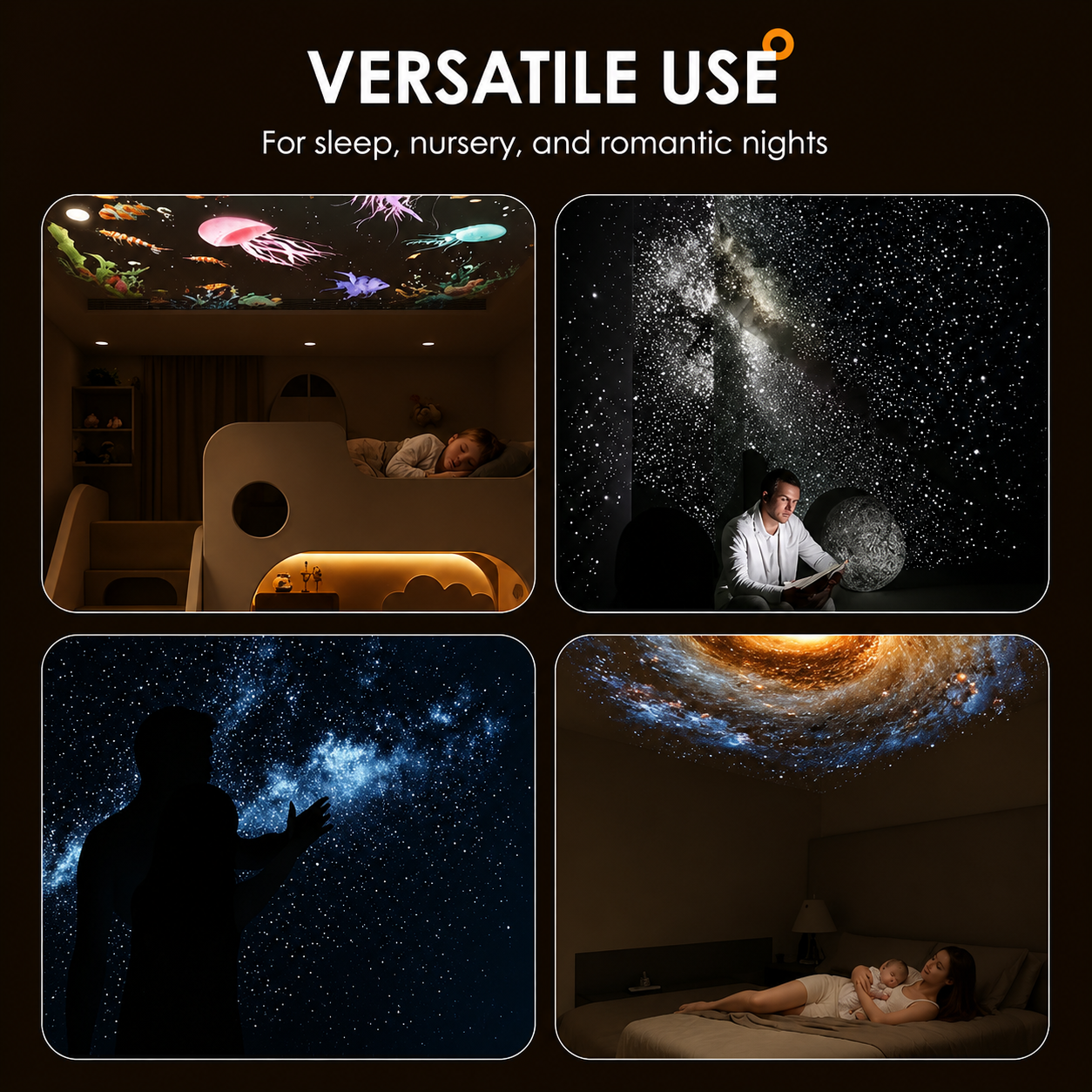 Galaxy Projector & Night Light