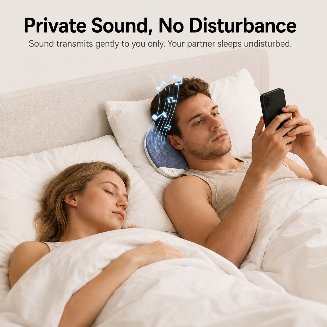 PillowPod | Ultra-Thin Pillow Speaker